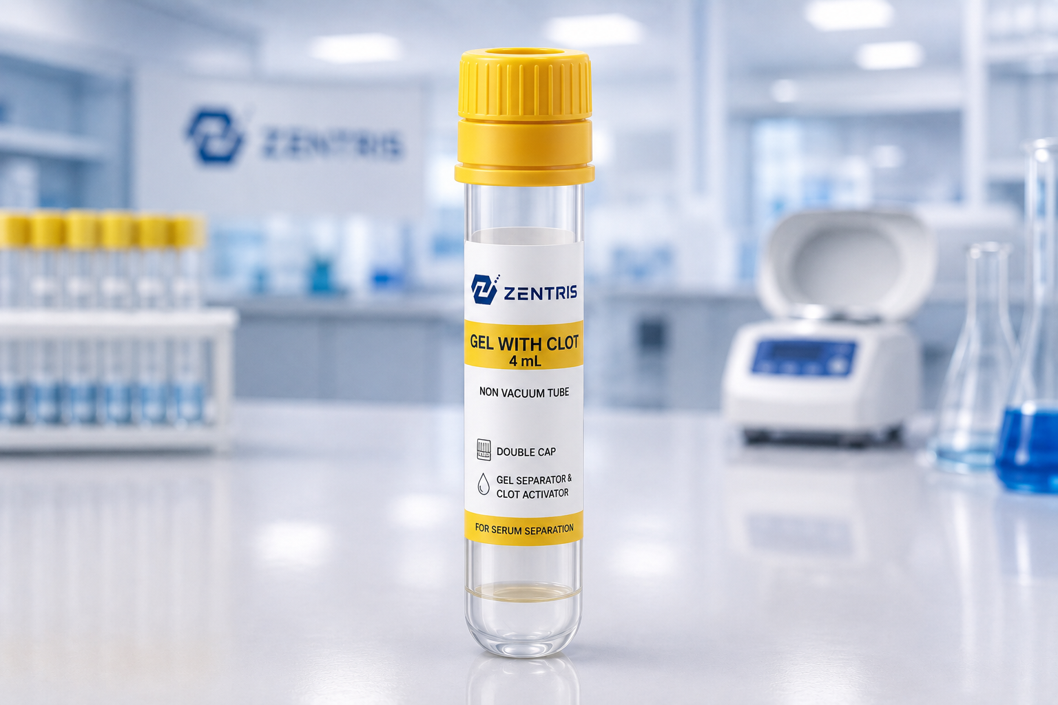 (non vacuum) gel with clot 4ml product 15 (non vacuum) gel with clot 4ml product 15